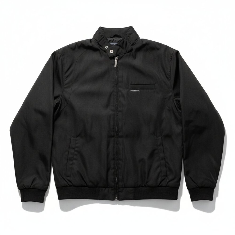 Members Only Black Bomber Jacket